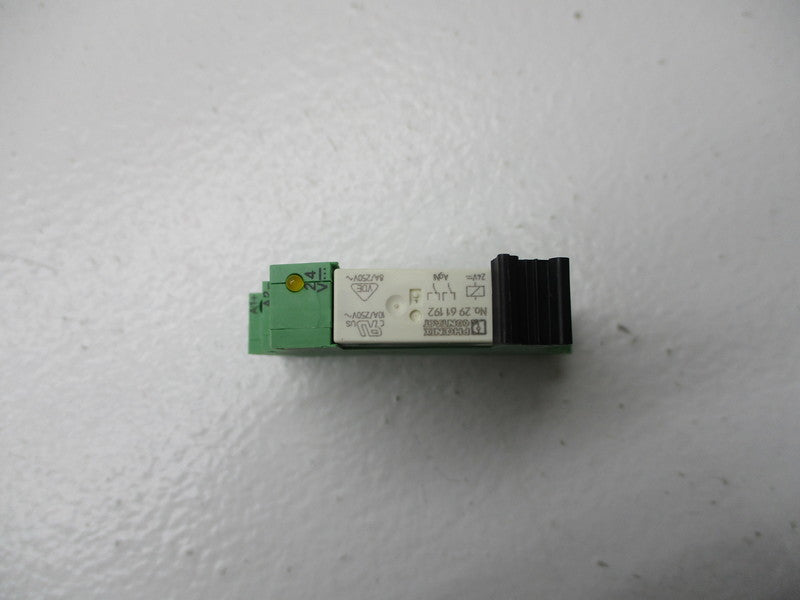 PHOENIX CONTACT PLC-BSC-24DC/21-21 W/ 2961192 RELAY MODULE 24VDC NSNP