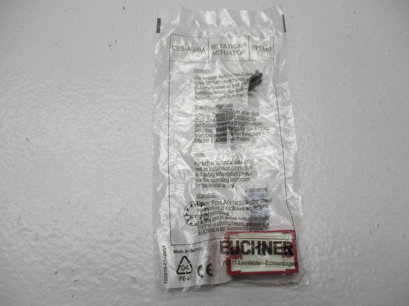 EUCHNER CES-A-BBA ACTUATOR * NEW IN FACTORY BAG *