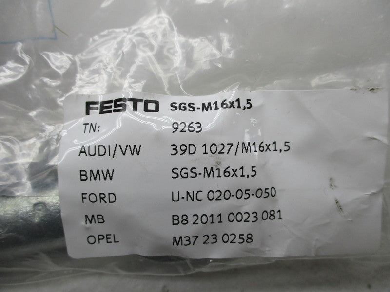 FESTO SGS-M16X1,5 NSMP