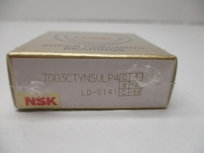 NSK 7003CTYNSULP4 * NEW IN ORIGINAL PACKAGE *