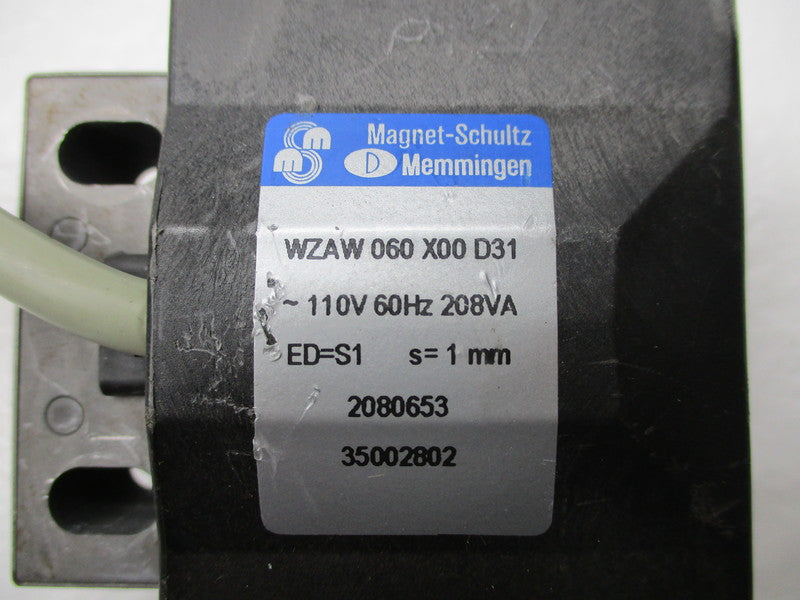 Électroaimant Magnet-Schultz GDAX 060 X20 B21 - Courant Continu, Occasion