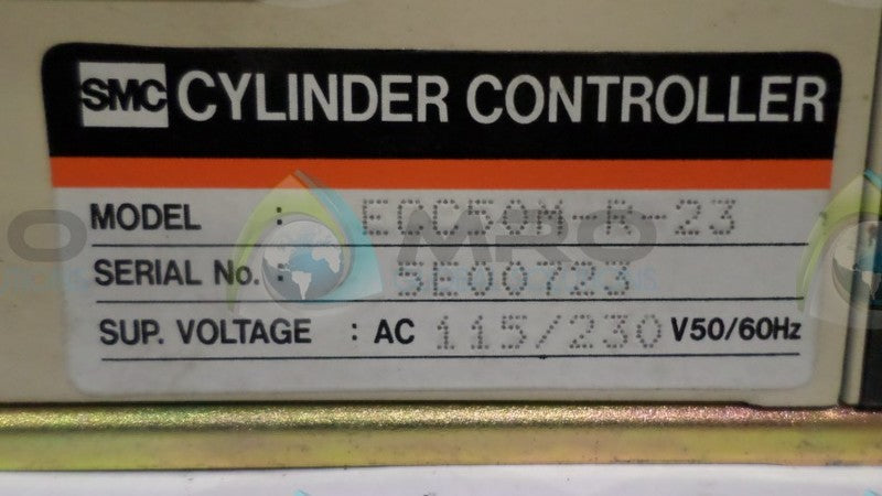 SMC ECC50M-R-23 CYLINDER CONTROLLER *USED*