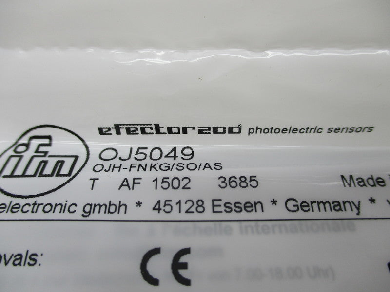 IFM EFECTOR OJ5049 OJH-FNKG/SO/AS NSMP