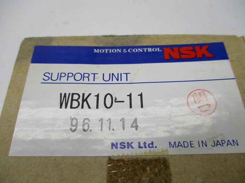 NSK WBK10-11 NSMP