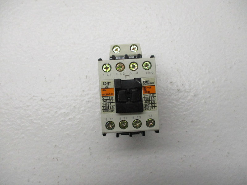 FUJI ELECTRIC 4NC0F0#10Y SC-0Y CONTACTOR 200-240VAC NSNP