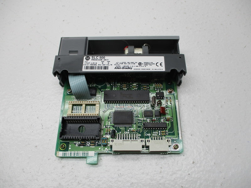 INDUSTRIAL SPARE PART SLC500 1747-L514 PROCESSOR UNIT SER. B F/W 6 NSNP