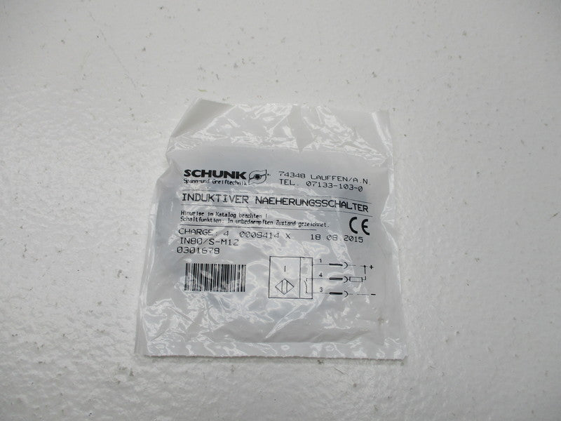 SCHUNK IN80/S-M12 0301578 NSMP