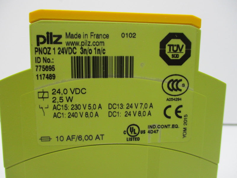 PILZ PNOZ124VDC3n/o1n/c NSNP