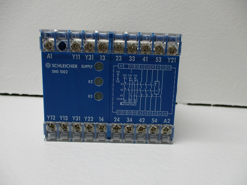 SCHLEICHER SNO1002 SAFETY SWITCH RELAY DC24V NSNP