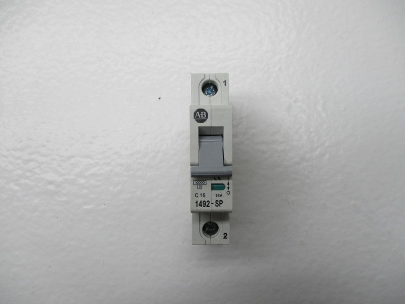 ALLEN BRADLEY 1492-SP1C160 SER. C CIRCUIT BREAKER 16A *NEW NO BOX*