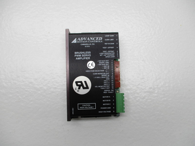 ADVANCED MOTION CONTROLS 15960-0017 BE15A8C-HDA1 NSNP