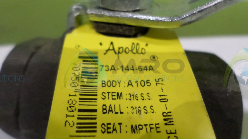 APOLLO 73A-144-64A BALL VALVE *NEW NO BOX*