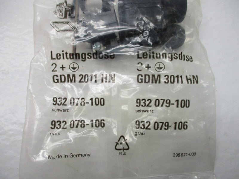 LEITUNGSDOSE GDM2011HN SOLENOID PLUG * NEW IN FACTORY BAG *