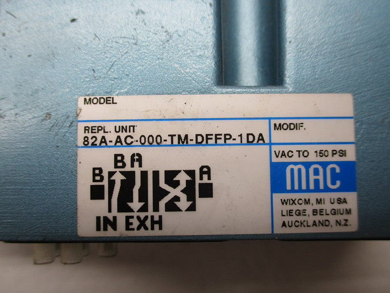 MAC 82A-AC-000-TM-DFFP-1DA UNMP