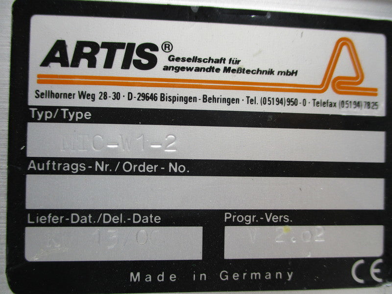 ARTIS MTC-W1-2 NSNP