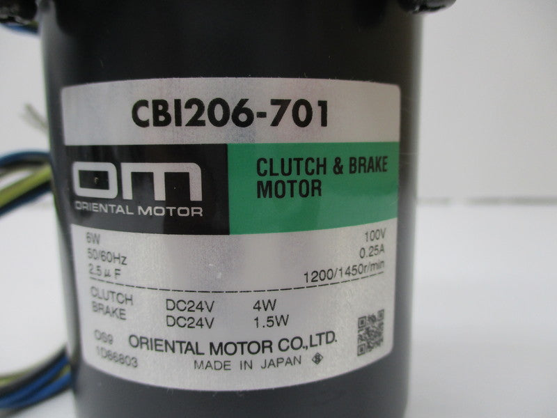 ORIENTAL MOTOR CBI206-701 NSNP