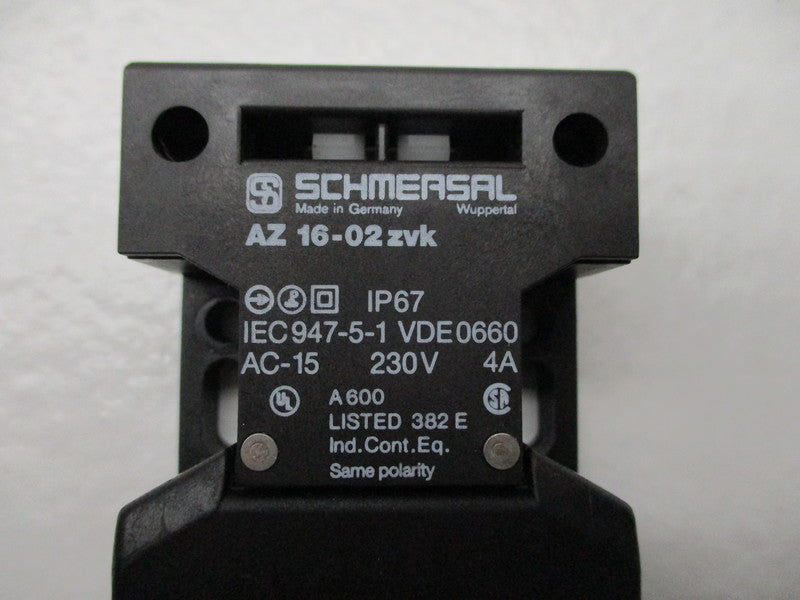 SCHMERSAL AZ16-02zvk 230V NSNP