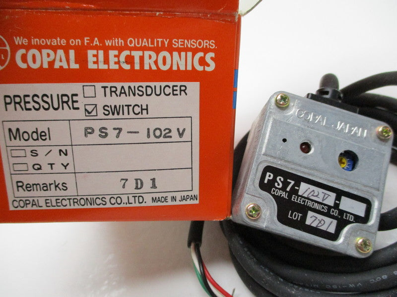 COPAL ELECTRONICS PS7-102V NSMP