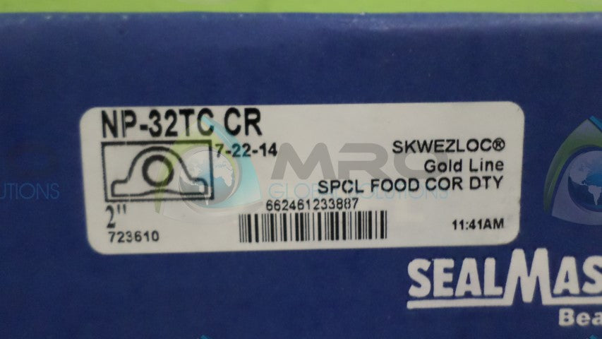 SEAL MASTER NP-32TC-CR PILLOW BLOCK BALL BEARING *NEW IN BOX*