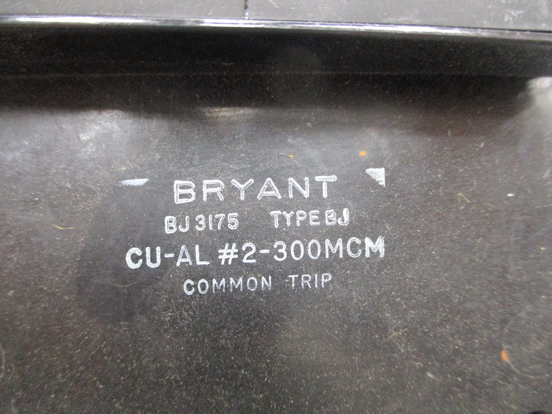 BRYANT BJ3175 CIRCUIT BREAKER 175A 120/240VAC NSMP