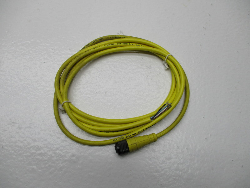 DANIEL WOODHEAD MICRO-CHANGE 804000A09M020 4P FEMALE CORDSET NSNP