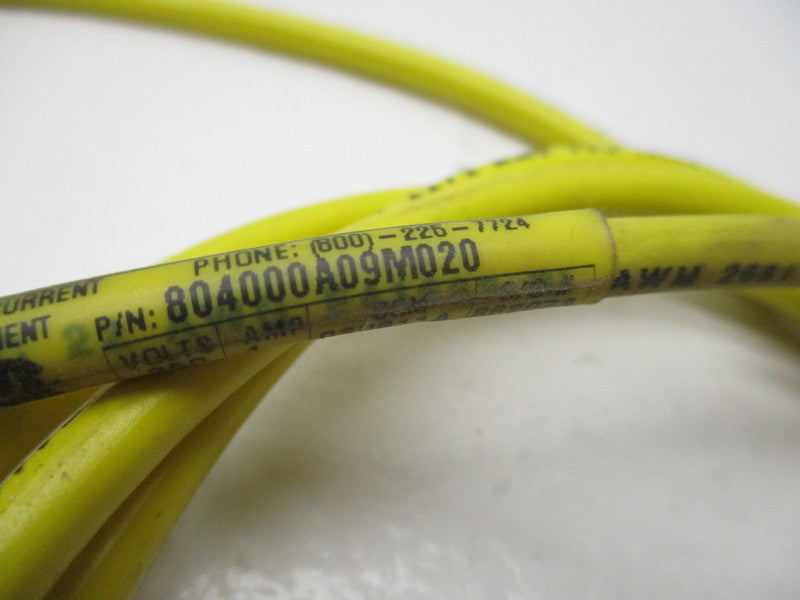 DANIEL WOODHEAD MICRO-CHANGE 804000A09M020 4P FEMALE CORDSET NSNP