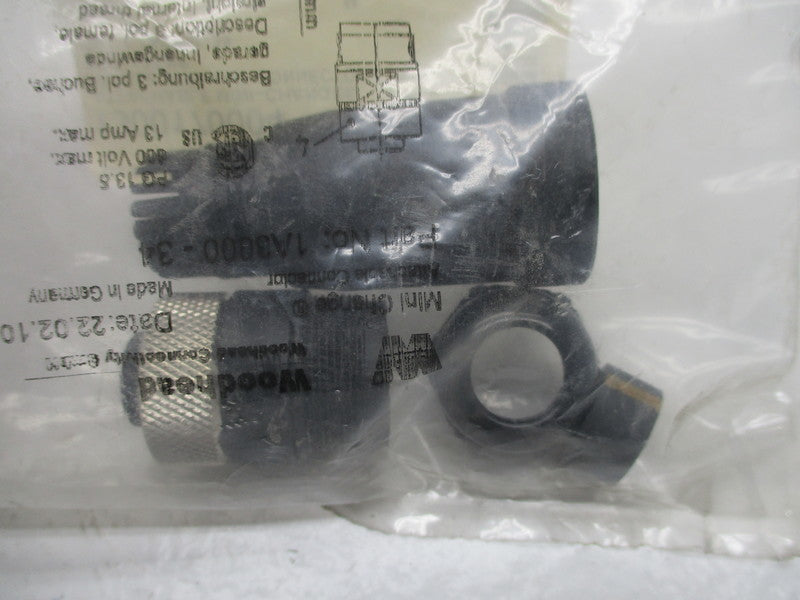 DANIEL WOODHEAD 1300170004 1A3000-34 * NEW IN FACTORY BAG *