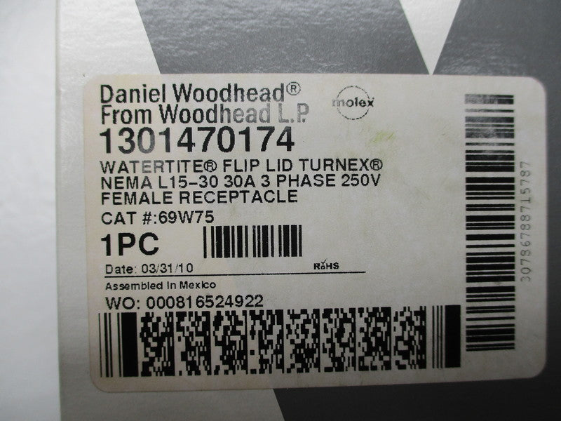 DANIEL WOODHEAD 69W75 1301470174 NSMP