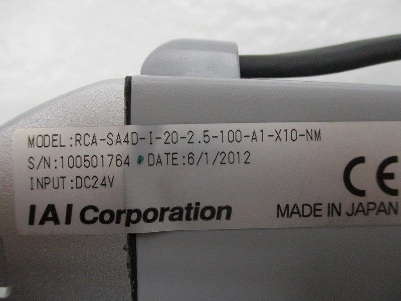 IAI RCA-SA4D-I-20-2.5-100-A1-X10-NM NSNP