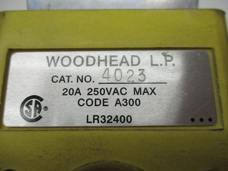 DANIEL WOODHEAD 4023 (AS PICTURED) NSNP