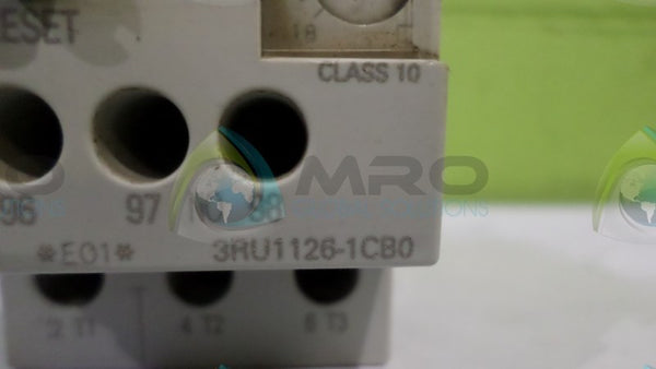 SIEMENS 3RU1126-1CB0 RELAY  UNMP