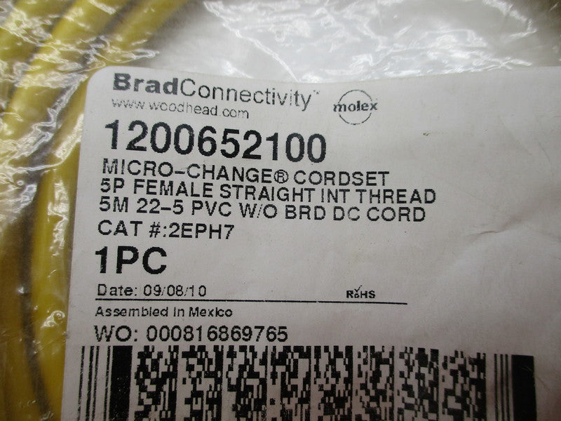 DANIEL WOODHEAD 2EPH7 1200652100 CABLE  NSMP