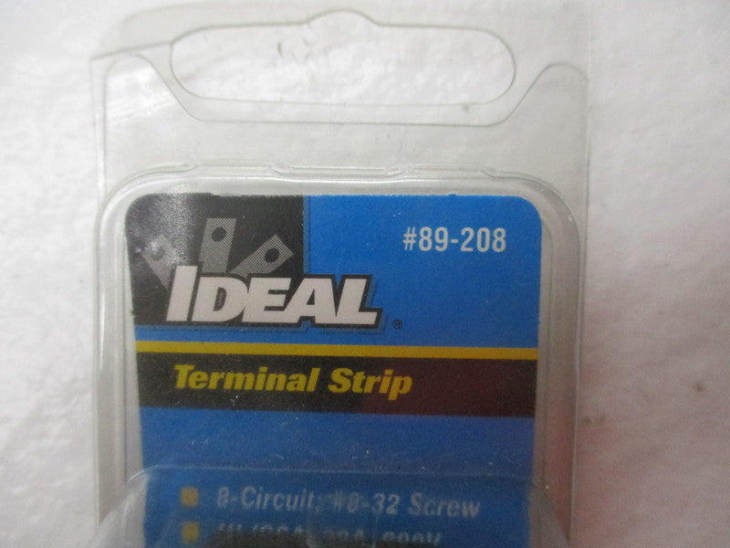 IDEAL 89-208 TERMINAL STRIP * NEW IN ORIGINAL PACKAGE *