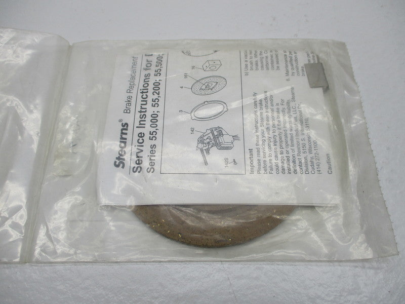 STEARNS 5-66-8452-00 KIT-FRIC DISC * NEW IN FACTORY BAG *