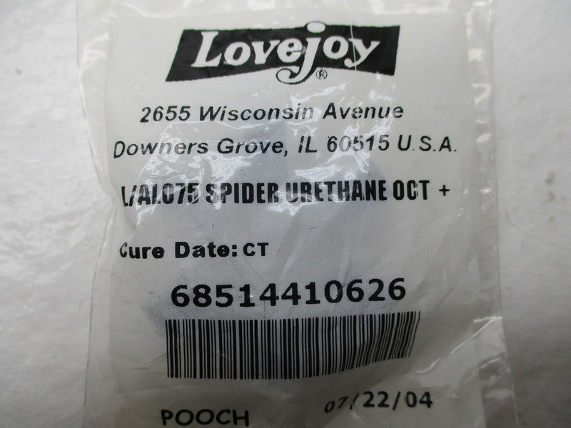 LOVEJOY 68514410626 * NEW IN FACTORY BAG *