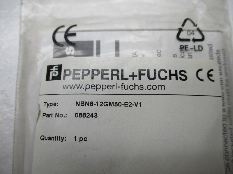 PEPPERL+FUCHS NBN8-12GM50-E2-V1 088243 * NEW IN FACTORY BAG *
