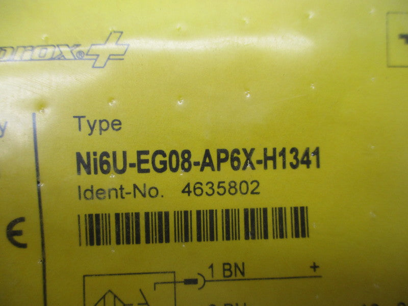 TURCK Ni6U-EG08-AP6X-H1341 * NEW IN FACTORY BAG *