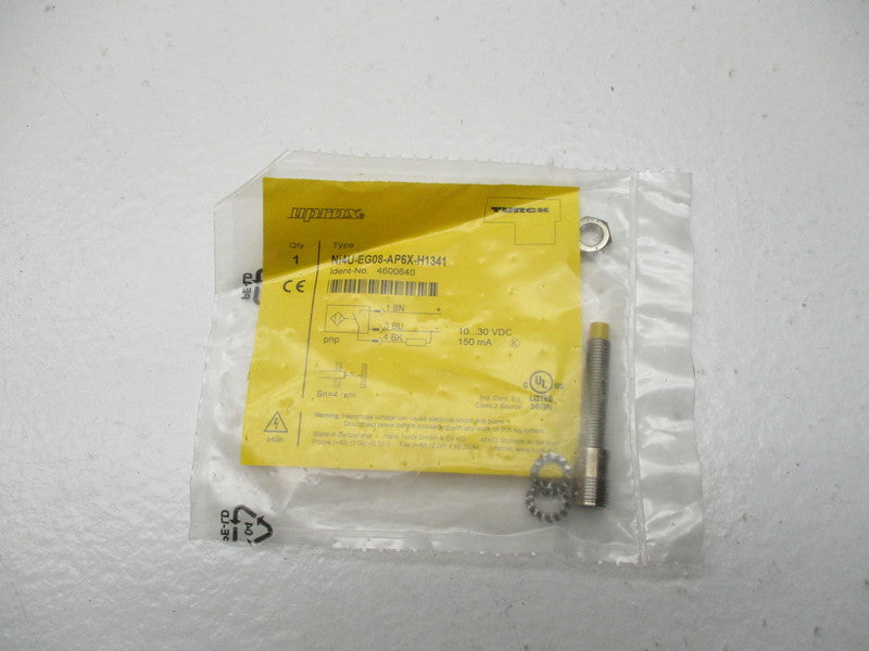 TURCK Ni4U-EG08-AP6X-H1341 INDUCTIVE PROSIMITY SENSOR * NEW IN FACTORY BAG *