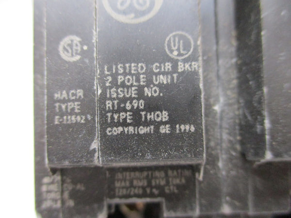 GENERAL ELECTRIC THQB22020 CIRCUIT BREAKER  NSNP