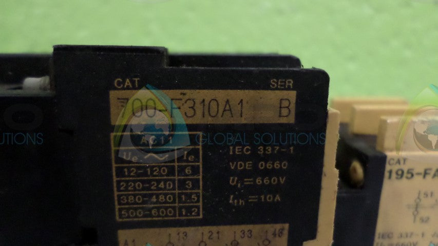 ALLEN BRADLEY 700-F310A1 RELAY *USED*