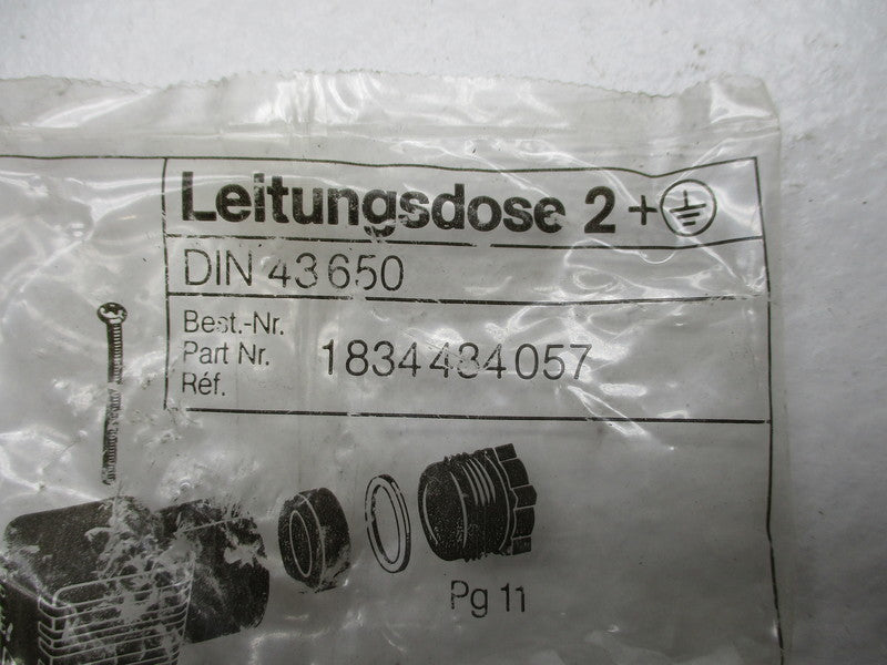 LEITUNGSDOSE 1834484057 CONNECTION SOCKET BLACK NSMP