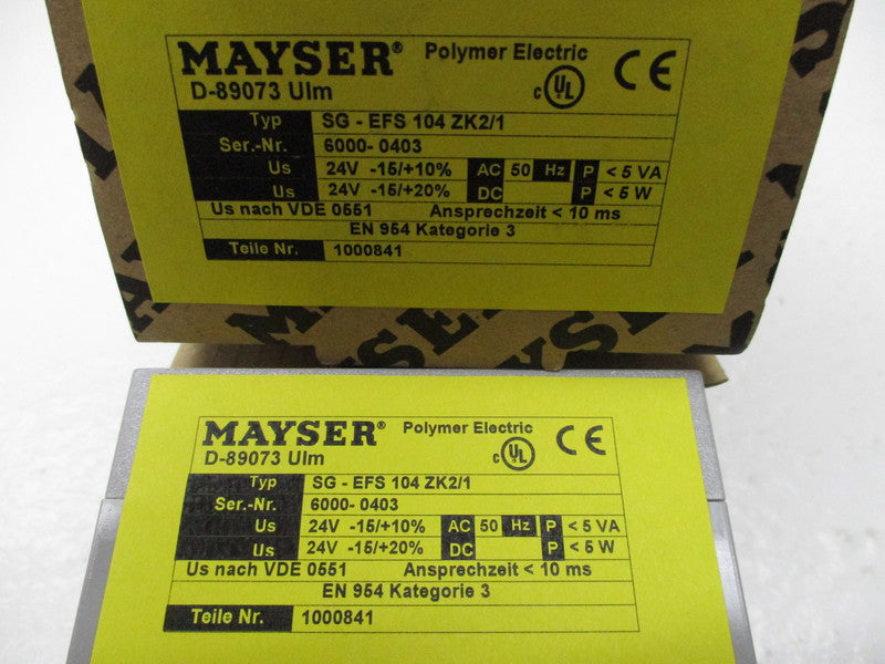 MAYSER SG-EFS104ZK2/1 NSMP