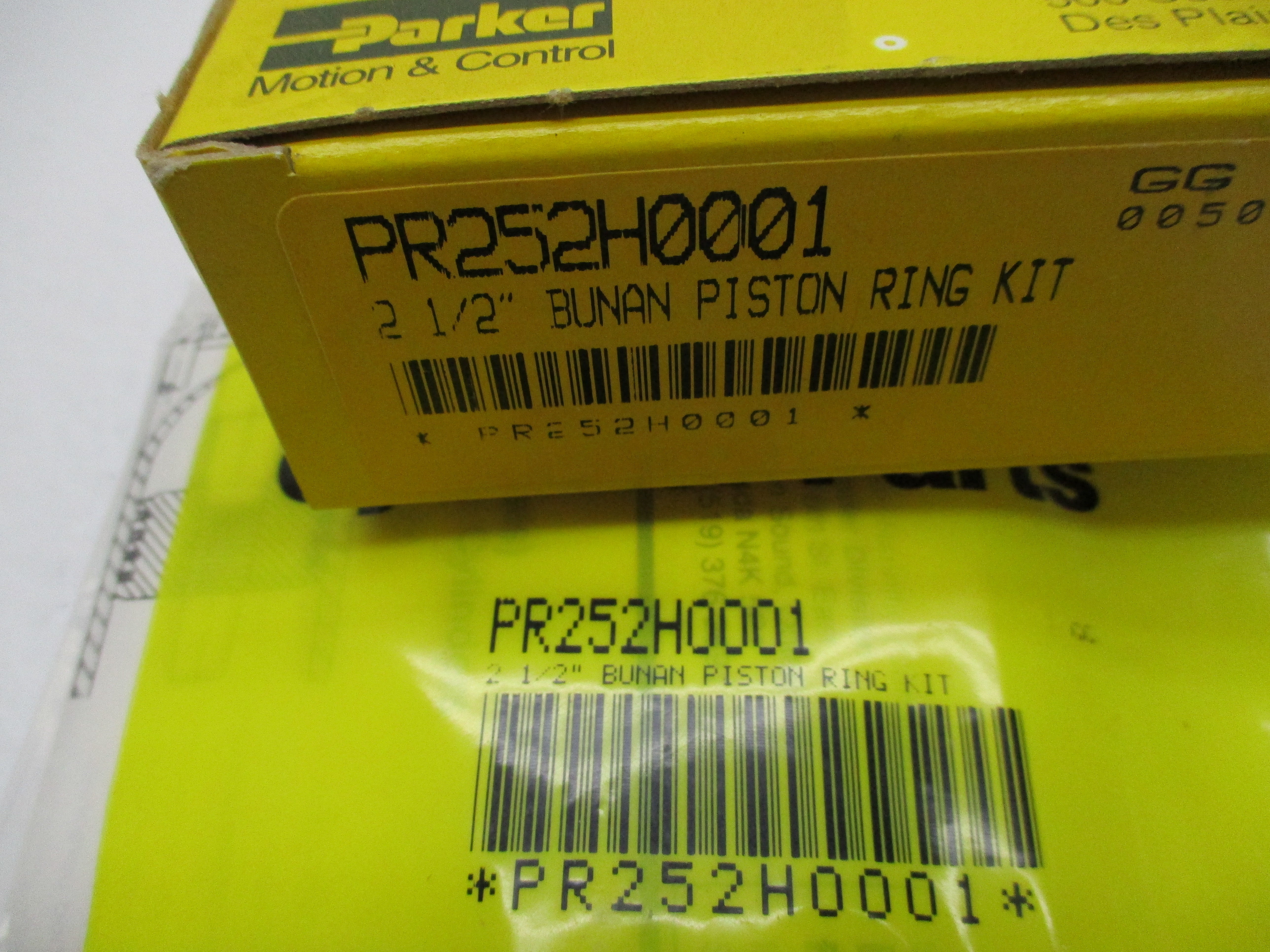 PARKER PR252H0001 PISTON RING KIT *NEW IN BOX*