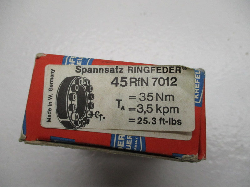 RINGFEDER 45RFN7012 NSMP