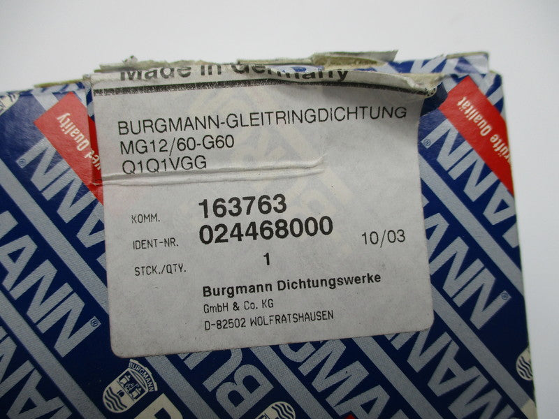 BURGMANN MG12/60-G60 NSMP