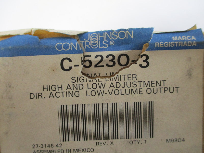JOHNSON CONTROLS C-5230-3 NSMP