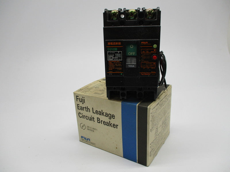 FUJI ELECTRIC EG103B CIRCUIT BREAKER 100A 100/415V NSMP