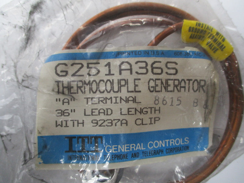 GENERAL CONTROLS G251A36S  NSMP