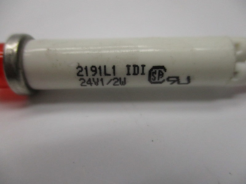 IDI 2191L1 PILOT LIGHT (RED) NSNP