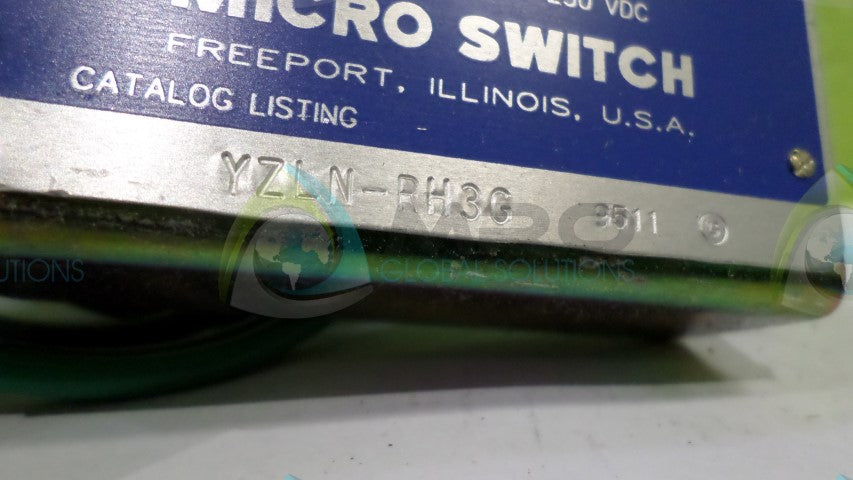 MICROSWITCH YZLN-RH3G INDUSTRIAL LIMIT SWITCH  *NEW NO BOX*